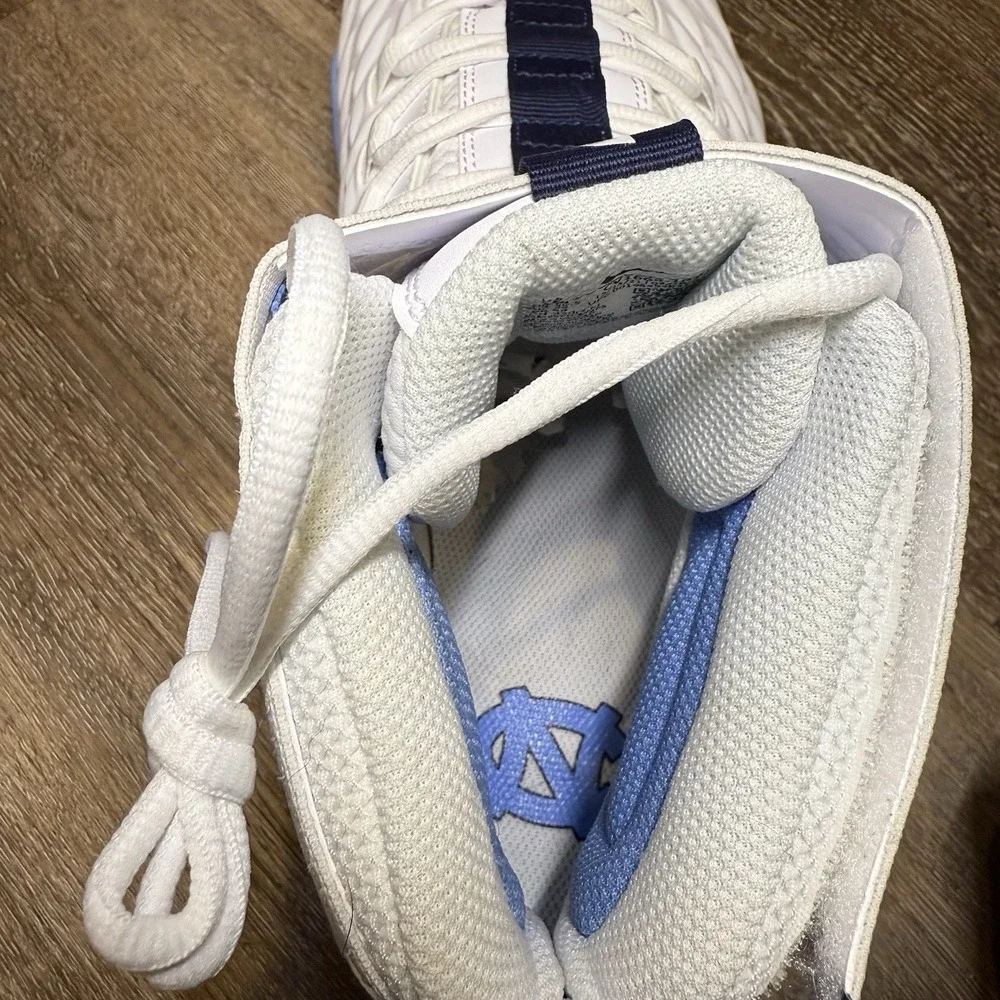 Jordan Force Savage Pro 2 Sharks UNC Tar Heels School PE Mens Size 15 CV1666-101